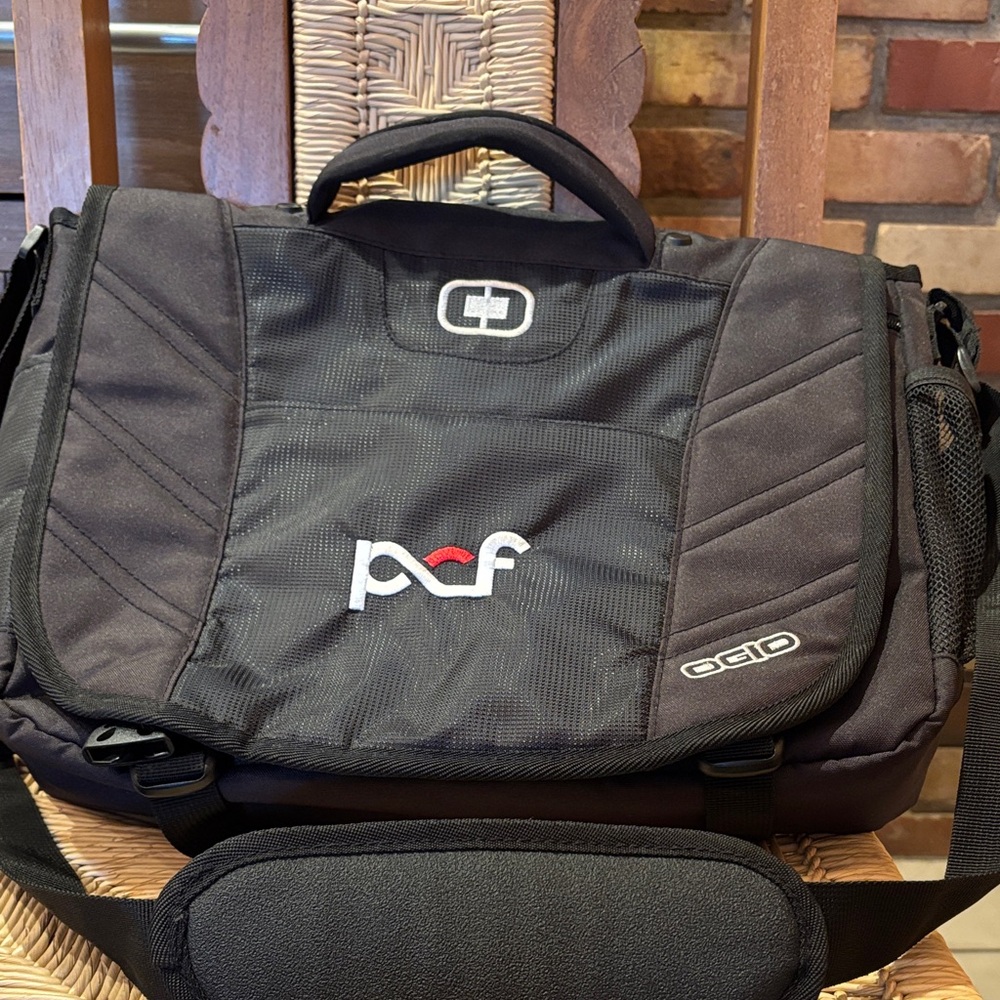 OGIO Black Computer Messenger Bag